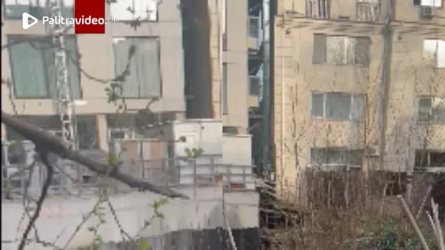 "სრული კოშმარი ხდება, უბედურება არ დატრიალდეს " - ვიდეოკადრები მოქალაქემ ვაკეში, რამიშვილის ქუჩაზე გადაიღო
